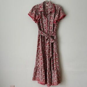 Max Studio Floral Midi Dress